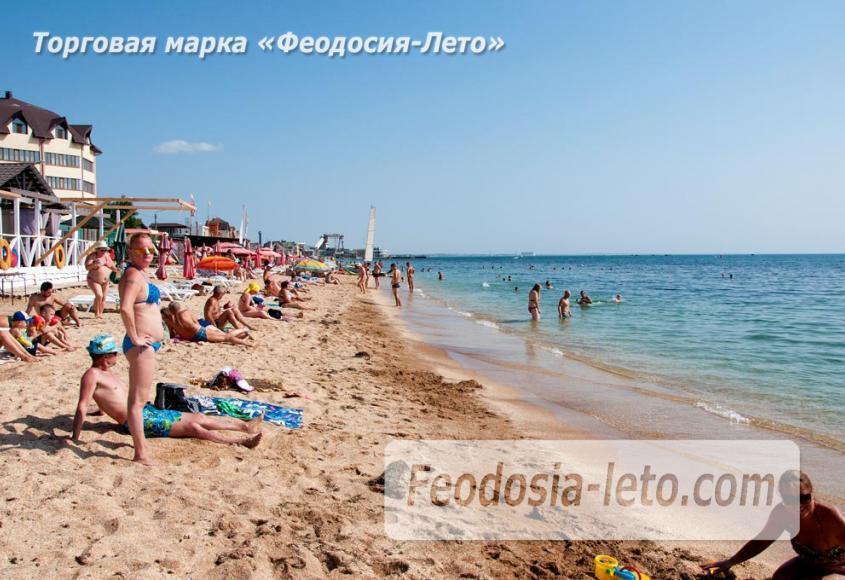 Черноморская набережная все песчаные пляжи Феодосии